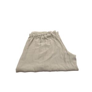 Eileen Fisher Gray silk cropped pants Sz.M